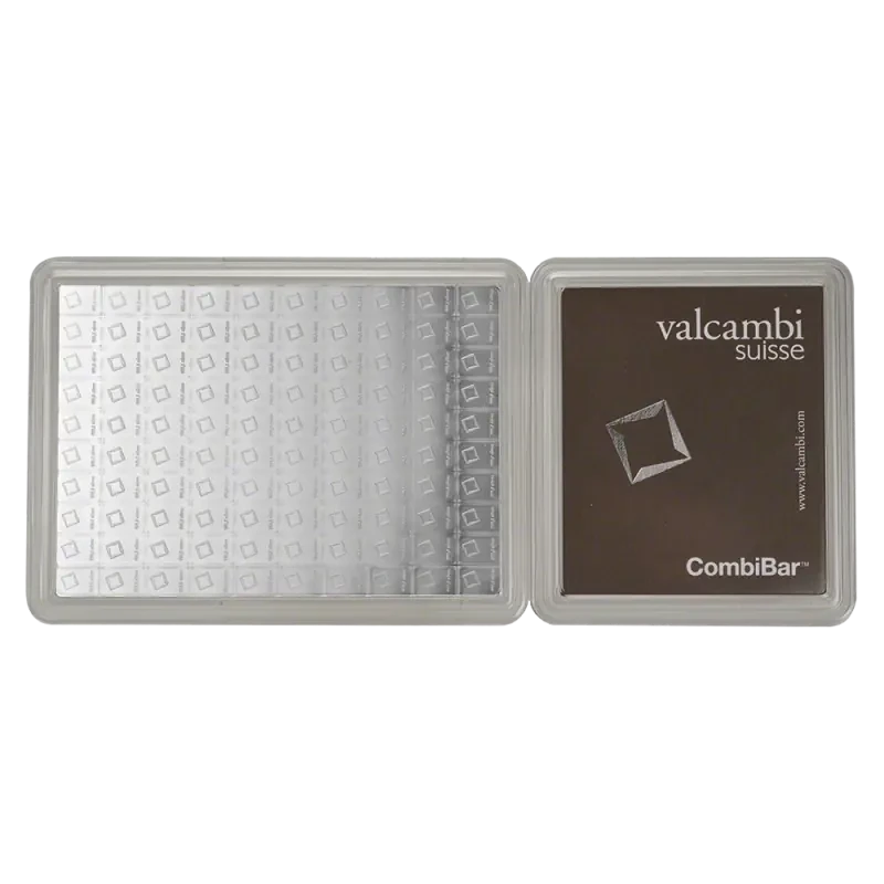 100 x 1g CombiBar® | Silver | Valcambi