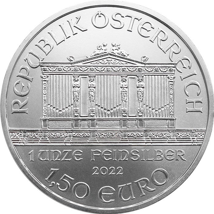 Münze Österreich Wiener Philharmoniker stříbrná mince 1 Oz