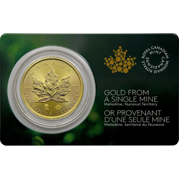 Zlatá investiční mince Maple Leaf - Meliadine 1 Oz 2022