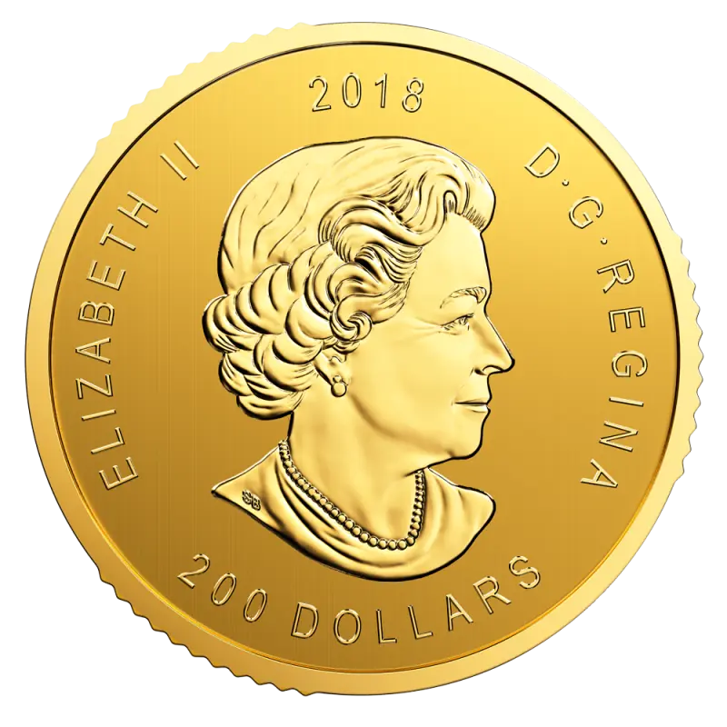 1 oz Call of the Wild "Golden Eagle" .99999 Gold Coin (2018)