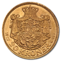 20 Kroner Christian X Denmark Gold Coin | 1913-1917
