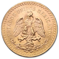 50 Gold Mexican Pesos | 1821-1947