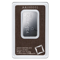 1 oz Platinum Bar | Valcambi