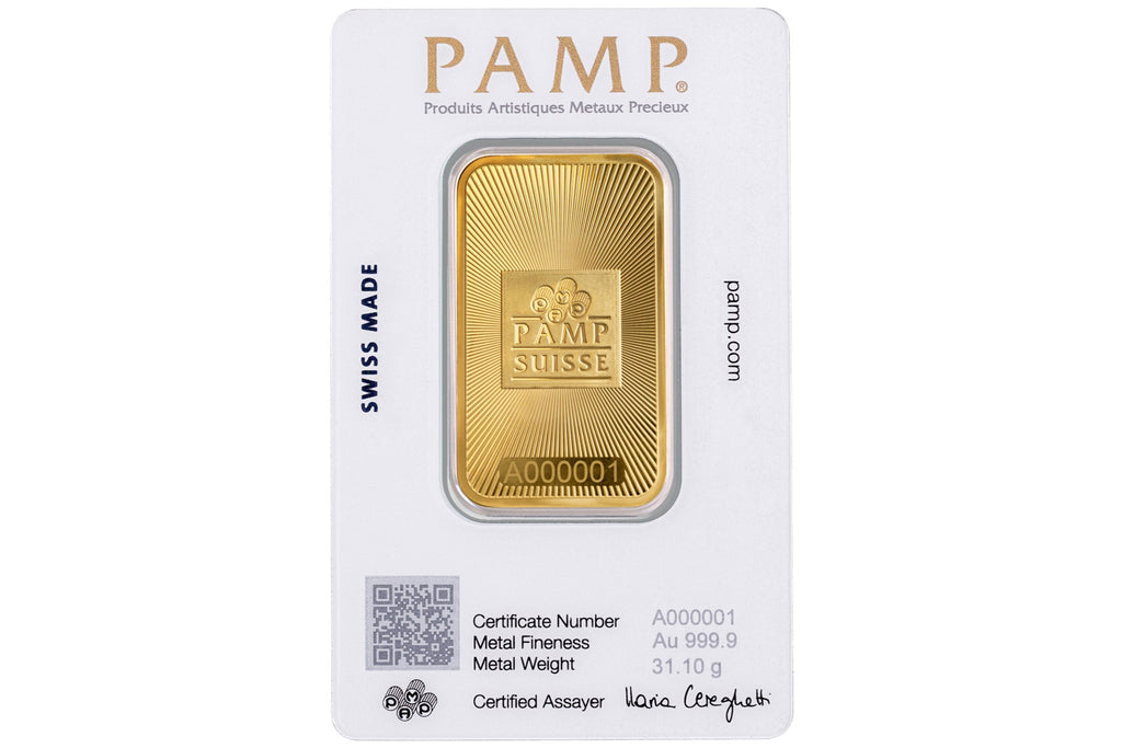 PAMP Suisse zlatý slitek 1 oz