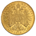 20 Corona Franz-Joseph I Austria New Edition Gold Coin | 1915