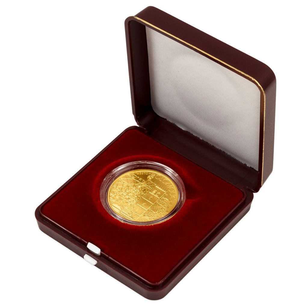 Zlatá mince 5000 Kč Město Olomouc 2024 Proof