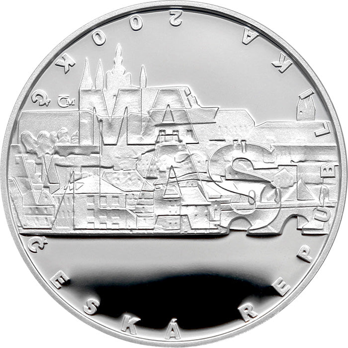 Stříbrná mince 200 Kč Bedřich Smetana Proof