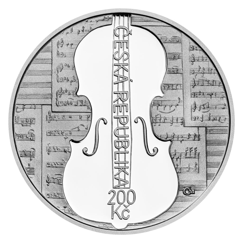 Stříbrná mince 200 Kč Josef Suk Proof