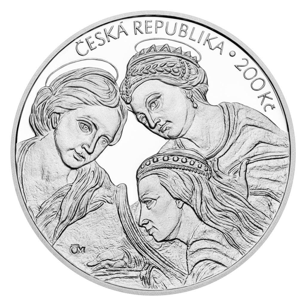 Stříbrná mince 200 Kč 2024 Karel Škréta Proof
