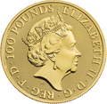1 oz Queen's Beasts White Horse of Hanover Gold Coin | 2020