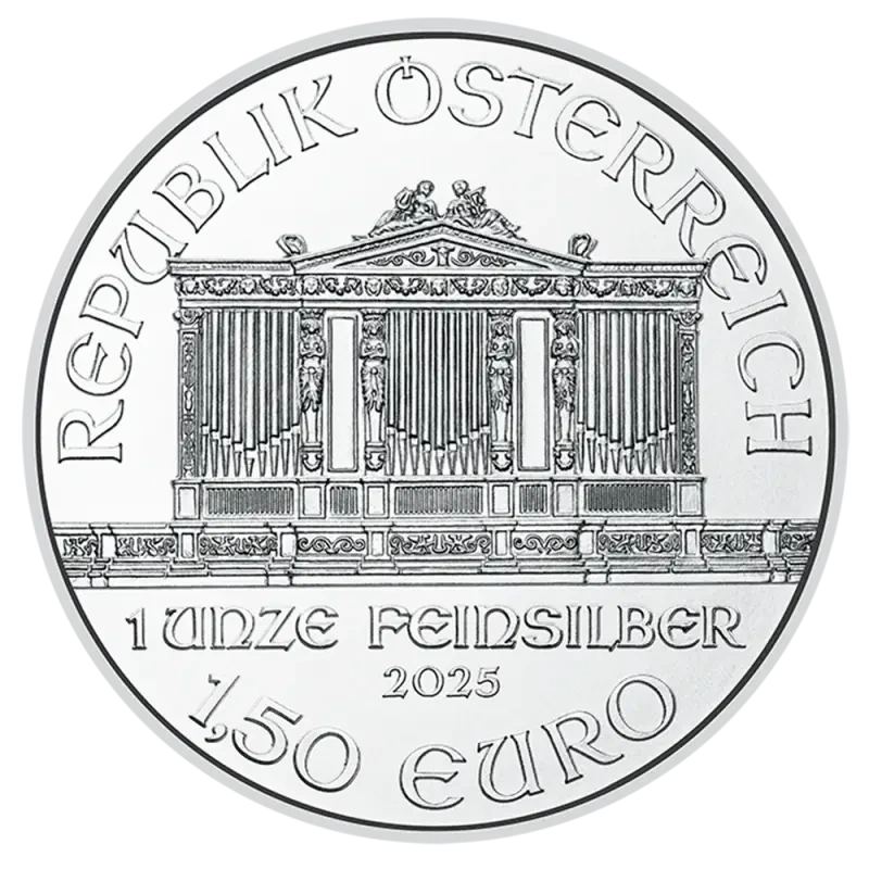 1 oz Vienna Philharmonic Silver Coin | 2025
