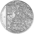 Stříbrná mince 200 Kč Vydání Komenského mapy Moravy 400. výročí 2024 BK