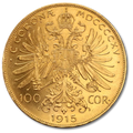100 Corona Franz-Joseph I Austria Gold Coin