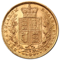 Queen Victoria Young Head Shield Back Gold Coin | 1871-1887