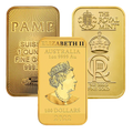 1 oz Gold Bar | different manufacturers