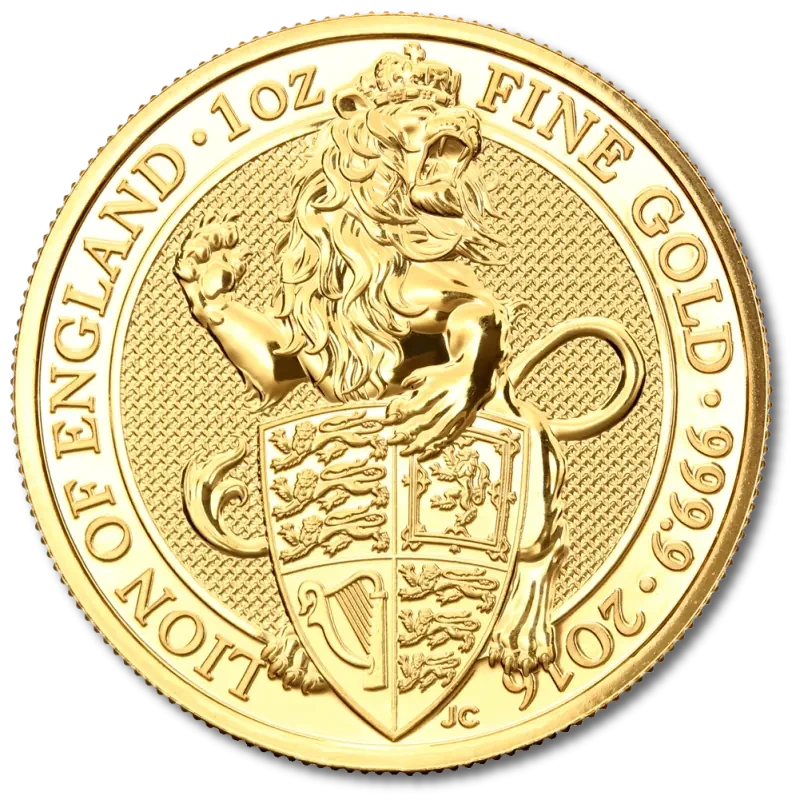 1 oz Queen's Beasts Lion Gold Coin (2016)