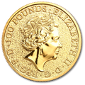 1 oz Queen's Beasts Dragon Gold Coin (2017)