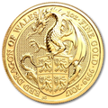 1 oz Queen's Beasts Dragon Gold Coin (2017)