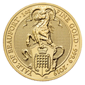 1 oz Queen's Beasts Yale of Beaufort Gold Coin (2019)