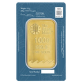 100g Britannia Gold Bar | Royal Mint