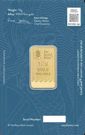 10g Britannia Gold Bar | Royal Mint