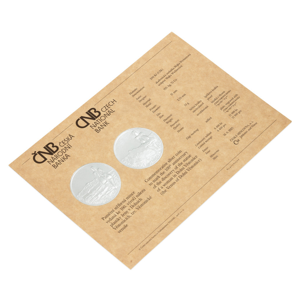Věstonická Venuše 2025 Proof